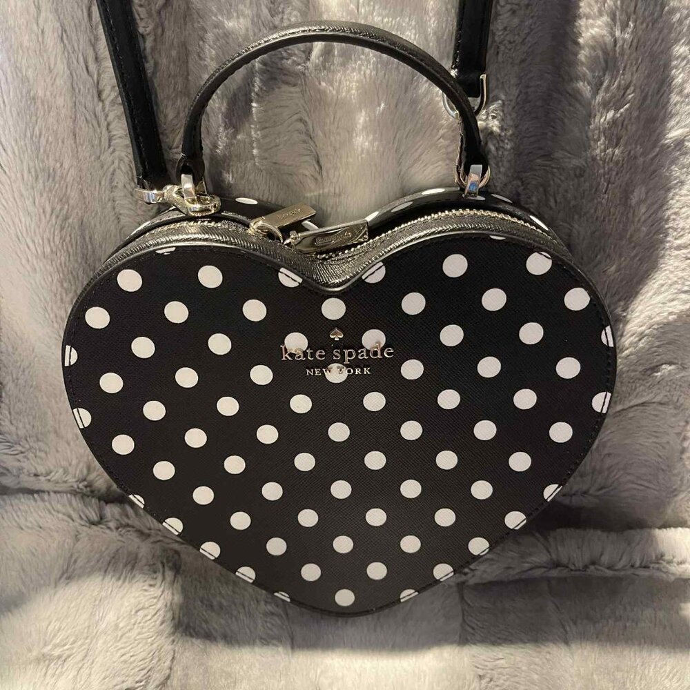 Kate Spade Heart Shaped Crossbody Bag